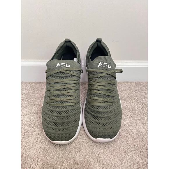 APL Techloom Wave Sneakers Shadow Green Women's Size 11 - Picture 4 of 10